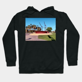 Palm Springs Architectural Fountain Hoodie